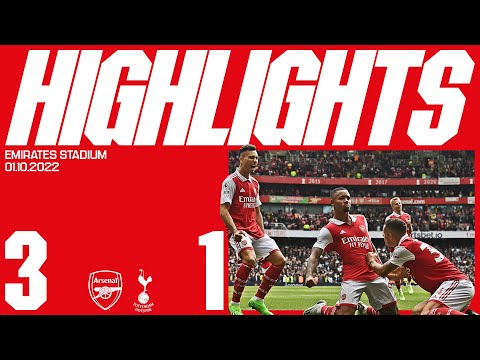 HIGHLIGHTS | Arsenal vs Tottenham Hotspur (3-1) | Partey, Jesus, Xhaka