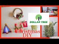 🎄5 DIY Dollar Tree Navidad 🎄2020 decoración 🎄