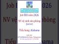 Job EB3 2026: Nhân viên vệ sinh văn phòng (Janitor), phí 23.8k
