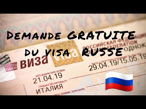 Visa russie formulaire