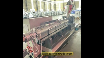 extruder machine /single screw extruder/double screw extruder / corrugated pipe machine /pe pipe lin