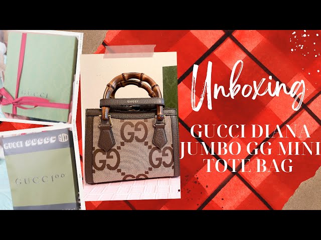 Gucci Diana jumbo GG mini tote bag