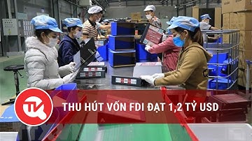 Thu hút vốn FDI đầu năm tăng gấp 3 lần so với cùng kỳ năm ngoái | Truyền hình Quốc Hội Việt Nam