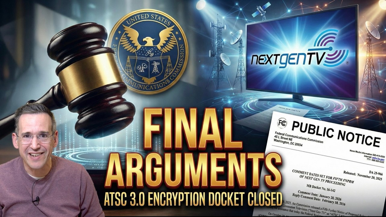 TV Encryption Update: The Final Arguments Are In..