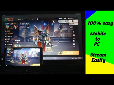 Screen cast with Internal audio|Game screen recording |SCRCPY