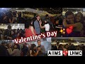 Valentines day aiims delhi  lhmc new delhi