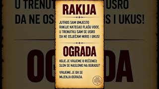 2 U 1 / RAKIJA & OGRADA #vicevi #smiješno