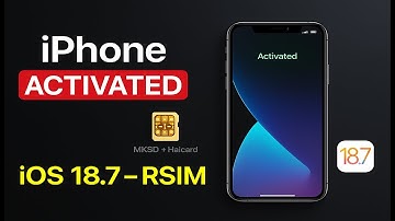 😱 Amazing! Unlock your iPhone XS/XS Max/XR on iOS 18.7 with RSIM, MKSD, and Heicard