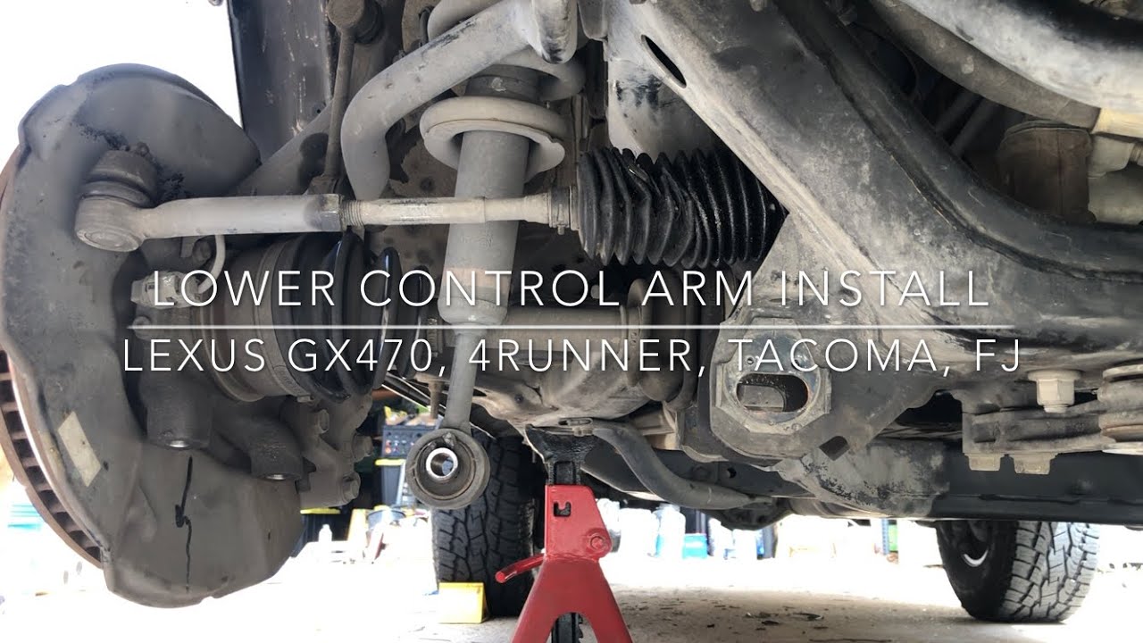 Lower Control Arm Install Whiteline Bushings Lexus Gx470 Tacoma