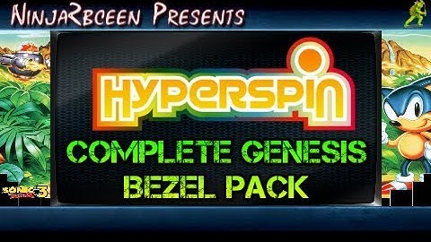 Hyperspin-Complete Genesis Bezel Set