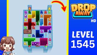 Drop Away Level 1545 Solution Walkthrough
