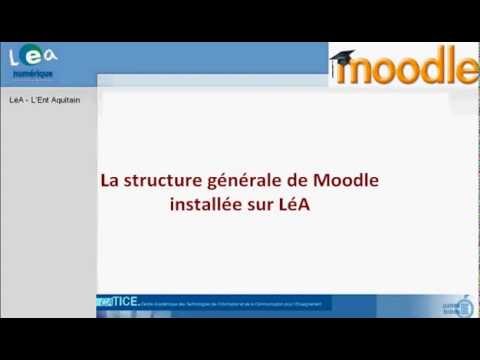 ENT LéA : Se connecter à Moodle