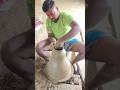 Clay Pot Making #handmade #pottery #claypot #yputubeshorts