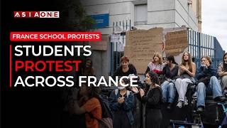 Information France School Protests Spread Nationwide As Thousands Are Detained | Asia One News Update