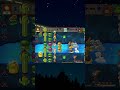 Plants vs Zombies Level 34 - Night Pool Survival! 🌙🌵🧟 #pvz #plantsvszombies #pvzgameplay #pvz2
