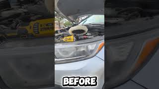 Honda CRV Headlight Restoration in Venice, Florida | Before &amp; After #automobile #foryourpage