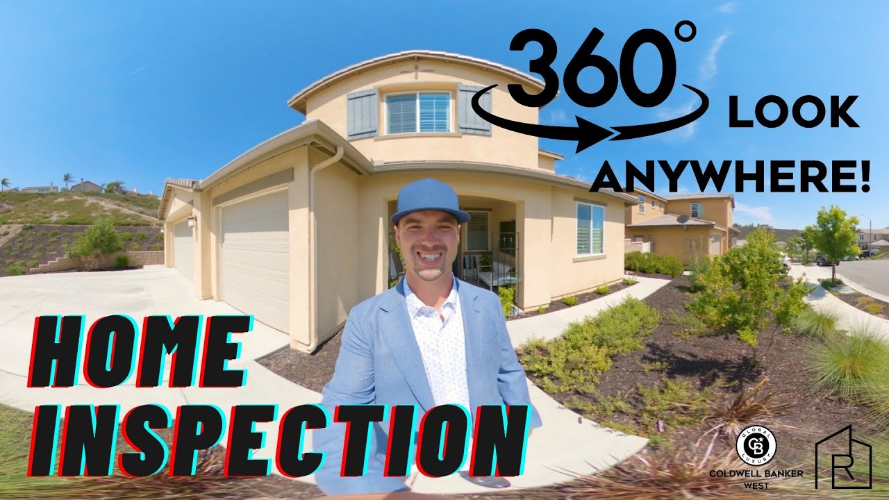 What to look for in a home inspection - 360° + 5.6K Video