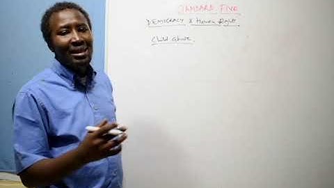 Class 5 - Social Studies (Democracy And Human Rights)