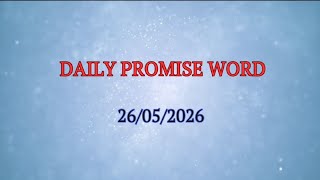 New Covenant Church #dailypromiseword #aajkavachan 26/05/2026