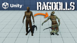 Ragdolls  Creation, Transitioning to, and Optimization | Unity Tutorial