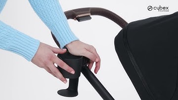 How to Attach the Cup Holders I MIOS Stroller Accessories I CYBEX