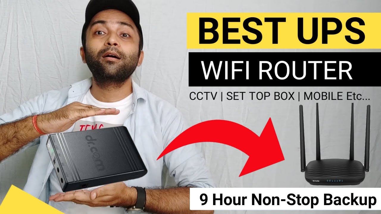Best UPS for Wifi Router | UPS for Wifi Router | Wifi Router UPS - YouTube