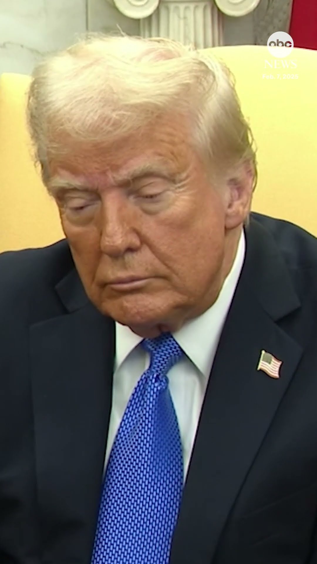 Trump reacts to new Time Magazine cover with Elon Musk at Resolute desk