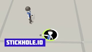 Stickhole.io · Игра · Геймплей