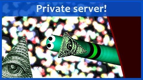 Slither.io - Private server: Drawing, lots of food and border trolls!