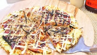 พิซซ่าญี่ปุ่น - โอโคโนมิยากิ Okonomiyaki