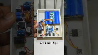 Wifi mini ups make I Backup time 7 and 8 horse #wifi #mini #ups #make #diy #battery #bms #booster