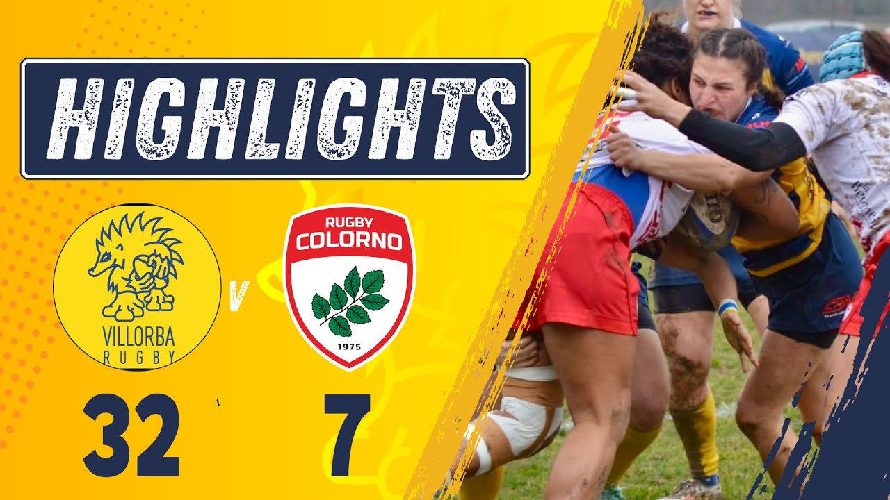 VILLORBA VS COLORNO | HIGHLIGHTS | SERIE A ÉLITE FEMMINILE | COMMENTO DI 