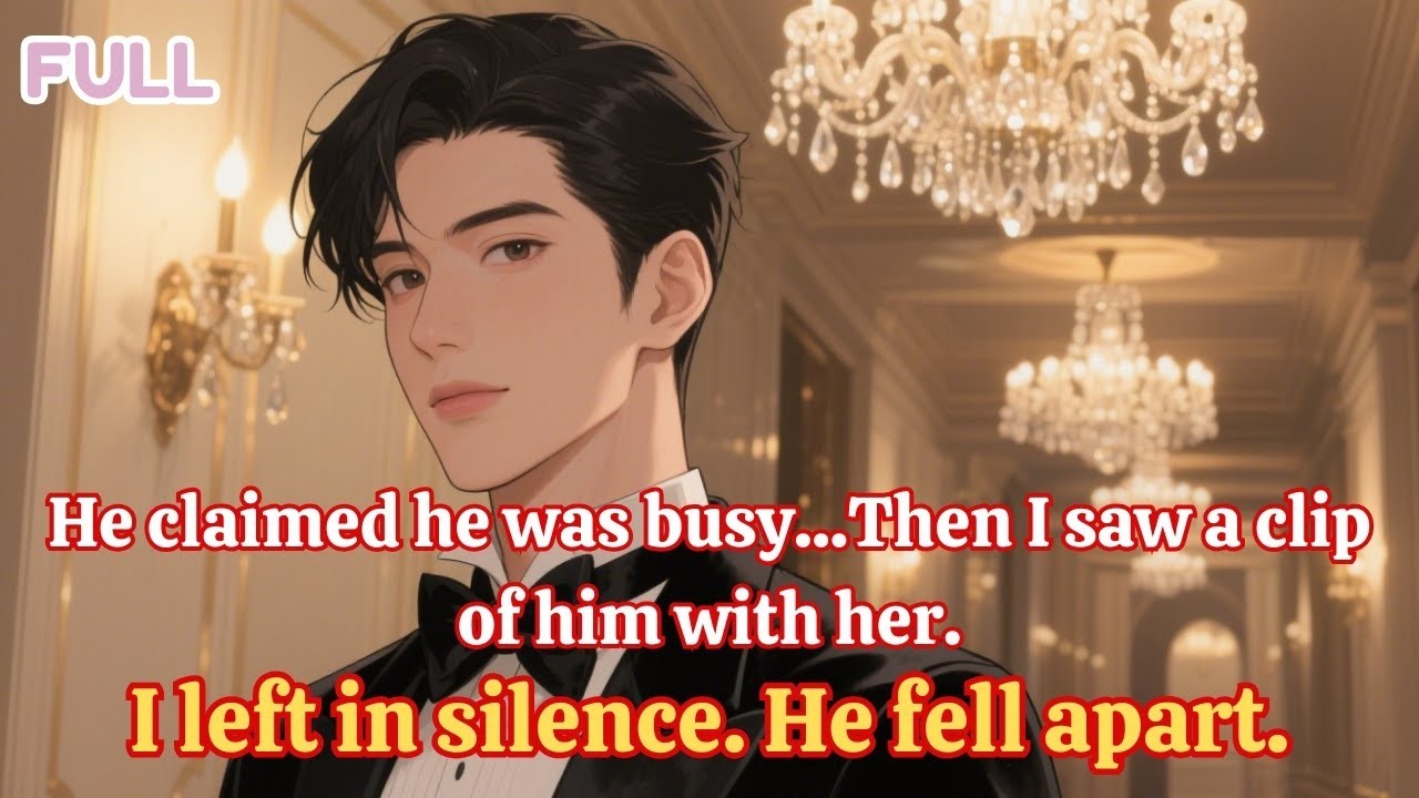 He claimed he was busy Then I saw a clip of him with her I left in silence He fell apart