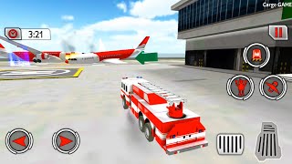 Fire Truck Simulator 2020 - Firefighter Flying Robot Transform Fire Truck Sim - Android gameplay screenshot 3