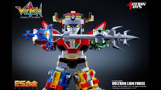 Voltron Defender of the Universe ES Gokin Voltron Lion Force Action Toys