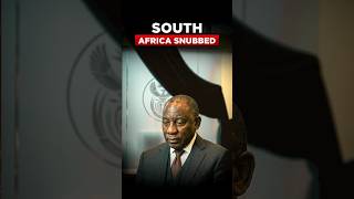 G7 Summit Shock: South Africa’s Invitation Cancelled Amid Global Tensions.