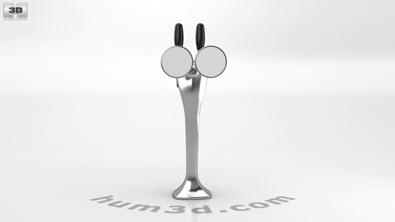 Beer Tap 3D model by YouTube