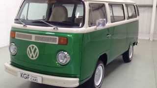 A Fabulous Bay Window T2 VW Camper Van Painstakingly Created for Splendid Fun Outings - SOLD!