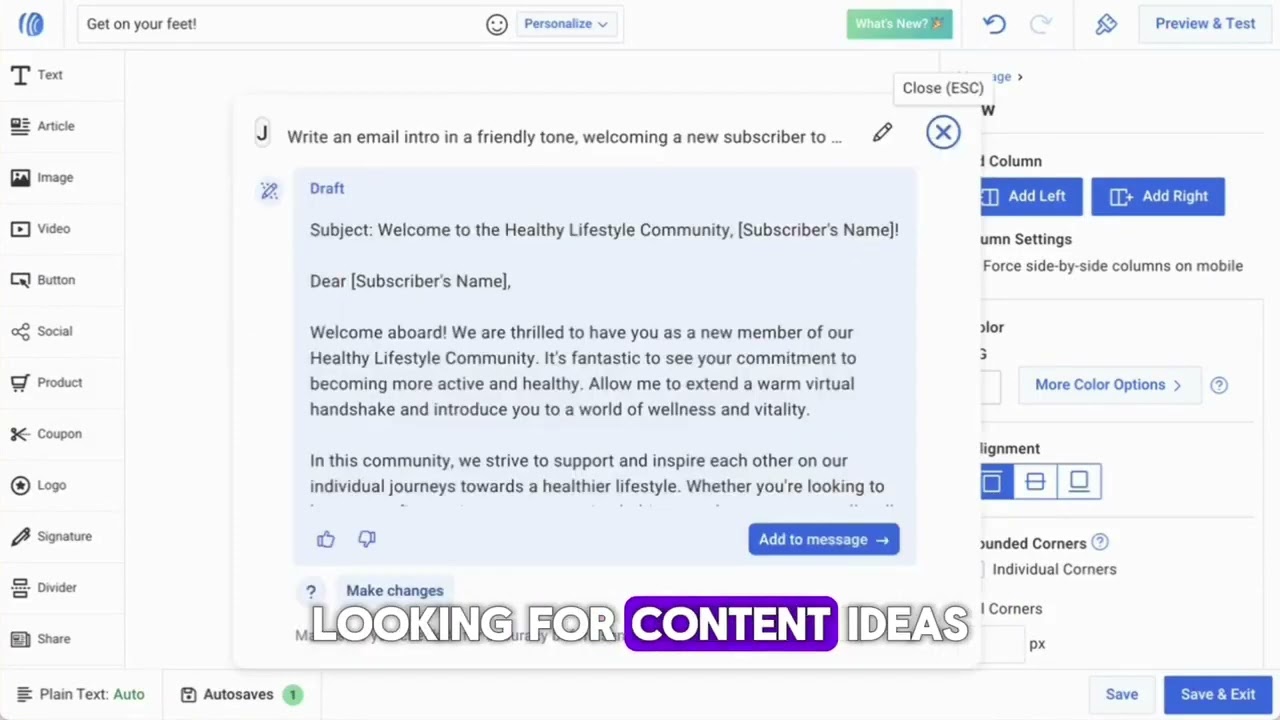 AWEBER: Boost your email creativity
