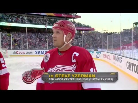 red wings alumni game jersey