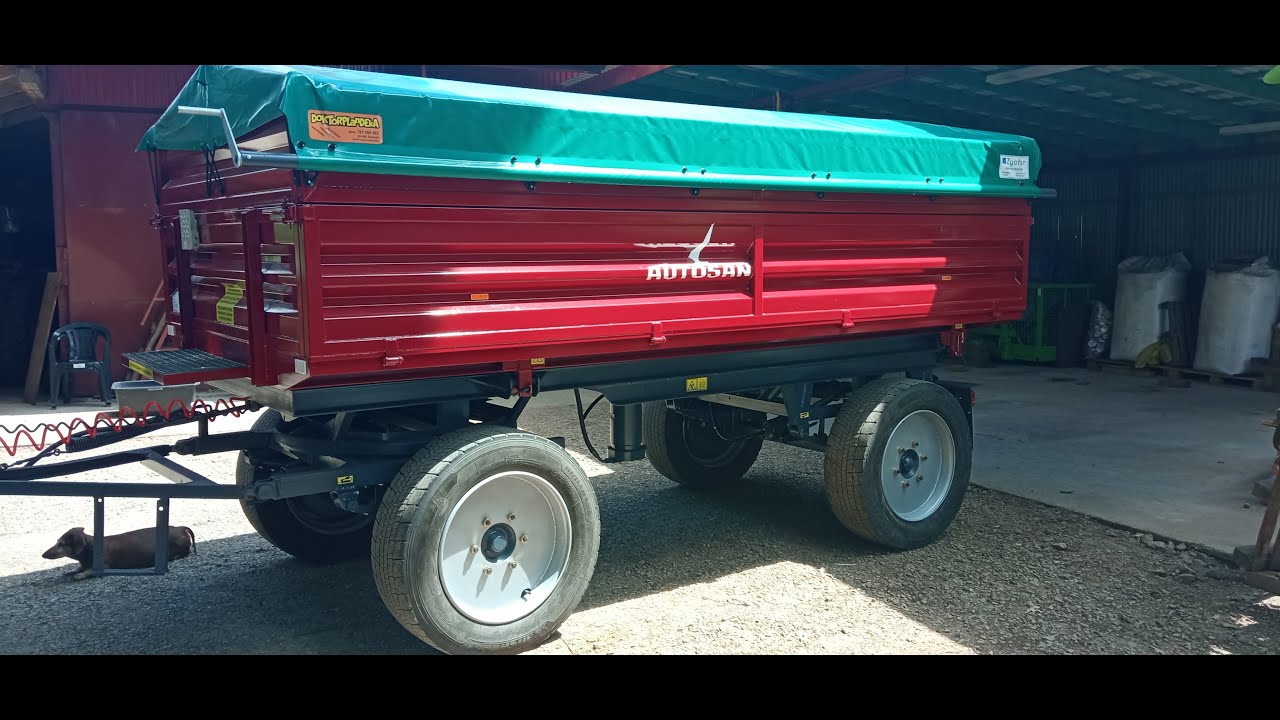 Ze sztywnej na wywrot (Remont przyczepy d-35)