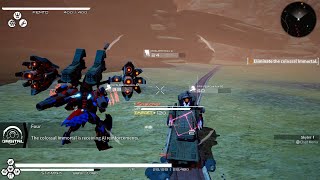 Daemon X Machina - Co-Op Mission (Solo Run) - Destroy Snatcher screenshot 3