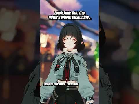 JANE DOE FITS AS NEFER LOWK Genshinimpact Nefer