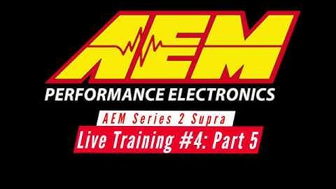 AEM Series 2 Live Training: Toyota Supra Part 5 | Evans Performance Academy
