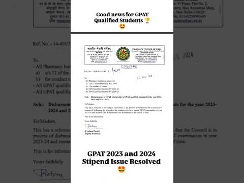 GPAT 2023-24 &