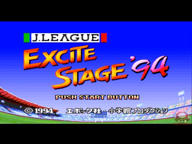 J.League Excite Stage '94 (Super Famicom): Intro & auto demo - YouTube
