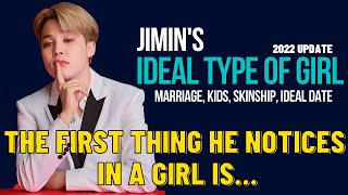 Bts Jimin Ideal Type Of Girl 2022 Skinship, Ideal Date, Date An Army & More