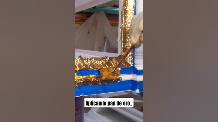 como aplicar pan de oro,  #artesacro
