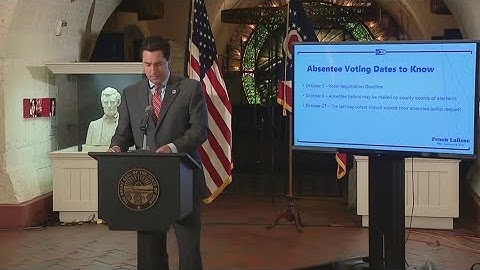 November 2020 election: Important dates all Ohio voters need to know