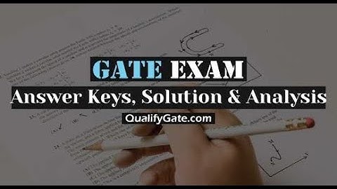 Gate ECE exam solution 2018